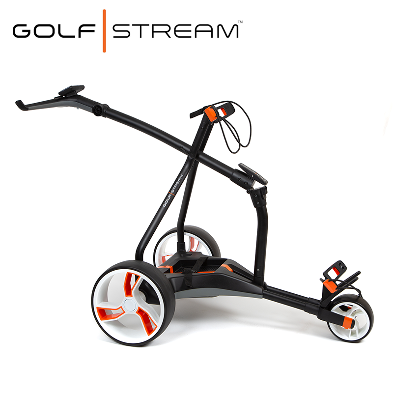 Golfstream GX3 - Electric Golf Trolley with Caddy White Screen