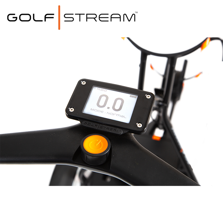 Golfstream GX3 - Electric Golf Trolley with Caddy White Screen