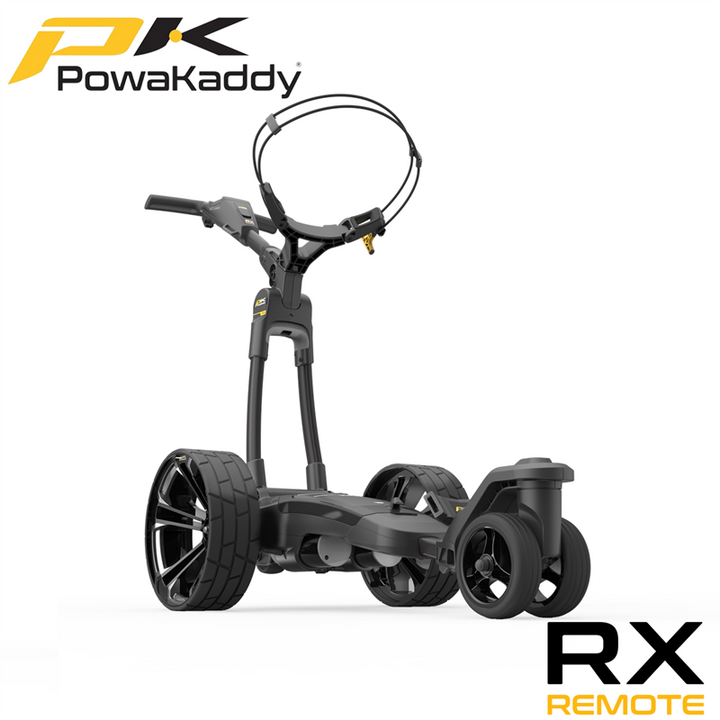 Powakaddy-RX-Remote-Stealth-Black-Low-Angle