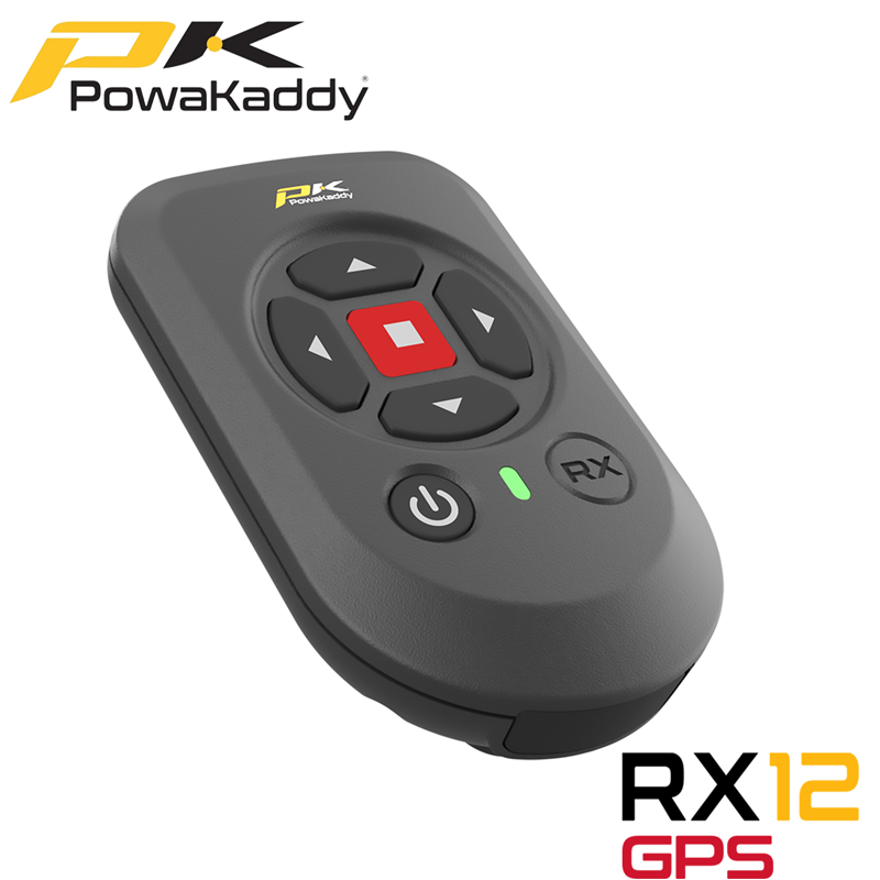Powakaddy-RX12-GPS-Remote-Stealth-Black-Controller