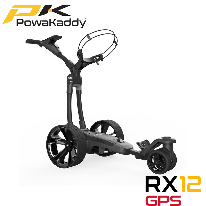 Caddycare Powakaddy RX10 GPS Electric Trolley With Full Hole