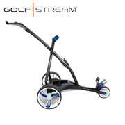 Golfstream-Blue-Electric-Golf-Trolley-Side