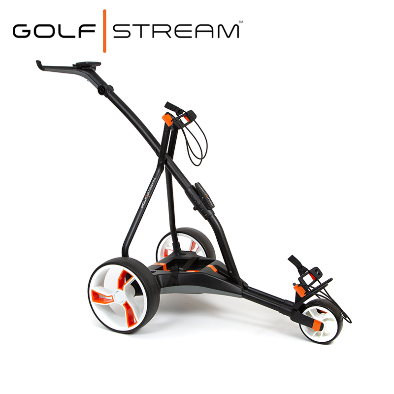 Golfstream Vision - Electric Golf Trolley with Caddy White Screen