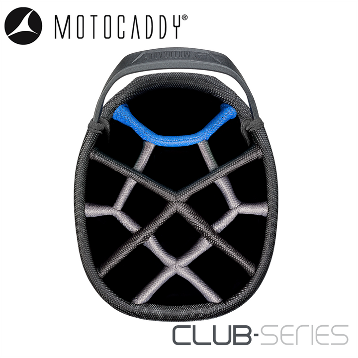 Motocaddy-Club-Series-Golf-Bag-Black-Blue-Divider