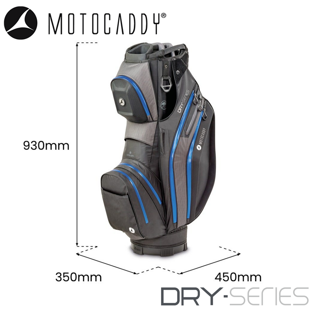 Motocaddy-Dry-Series-Golf-Bag-Black-Blue-Specifications