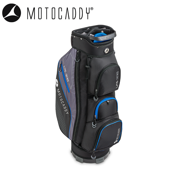 Motocaddy-Lite-Series-Golf-Bag-Black-Blue-2