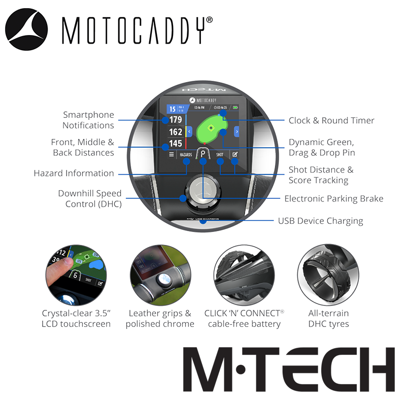 Motocaddy-M-TECH-GPS-Electric-Trolley-Display-Features