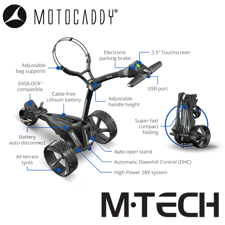 Motocaddy-M-TECH-GPS-Electric-Trolley-Feautures