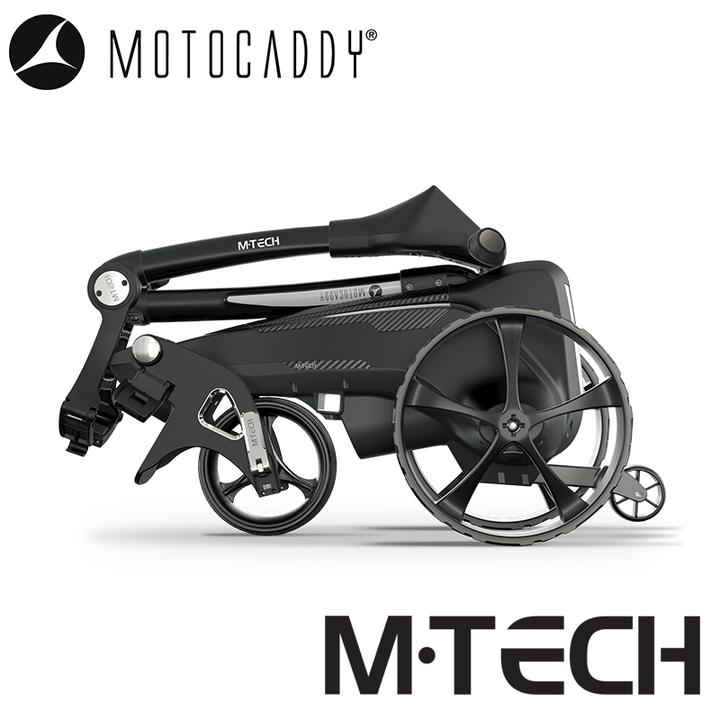 Analyzing image  Motocaddy-M-TECH-GPS-Electric-Trolley-Folded-Side