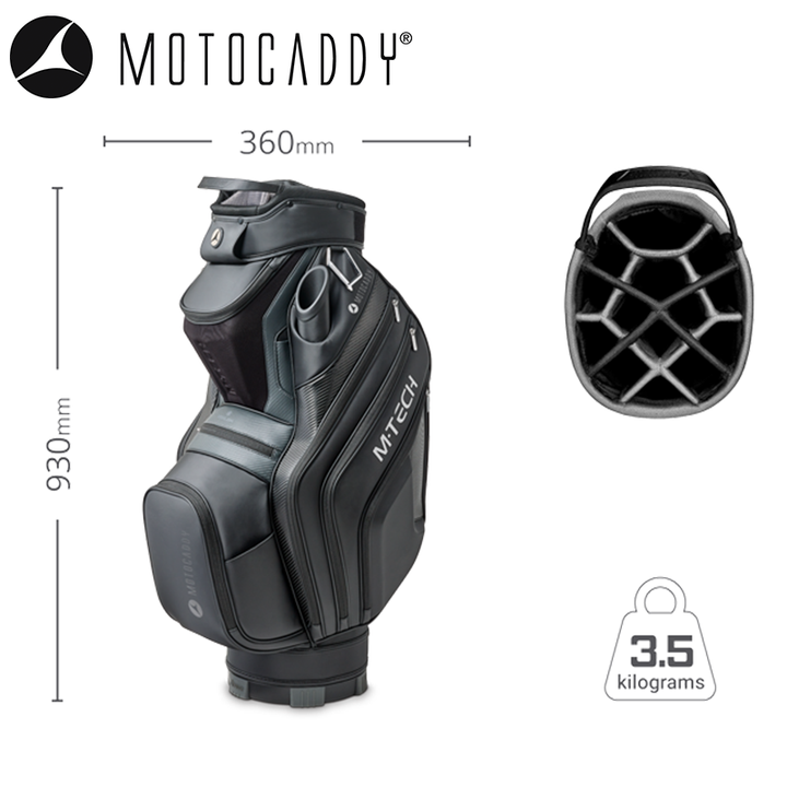 Motocaddy-M-Tech-Golf-Bag-Specifications