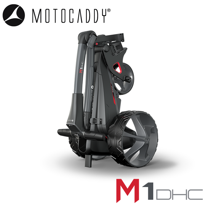 Motocaddy-M1-DHC-Electric-Trolley-Folded-Angle