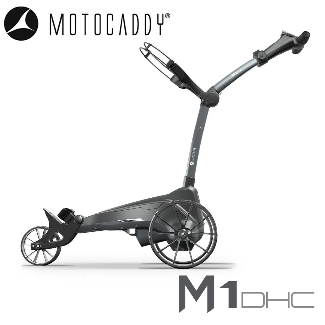 Motocaddy-M1-DHC-Electric-Trolley-Side