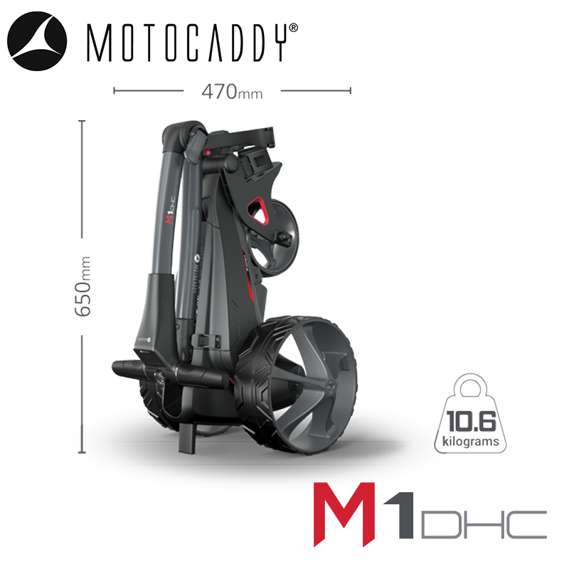 Motocaddy-M1-DHC-Electric-Trolley-Specifications