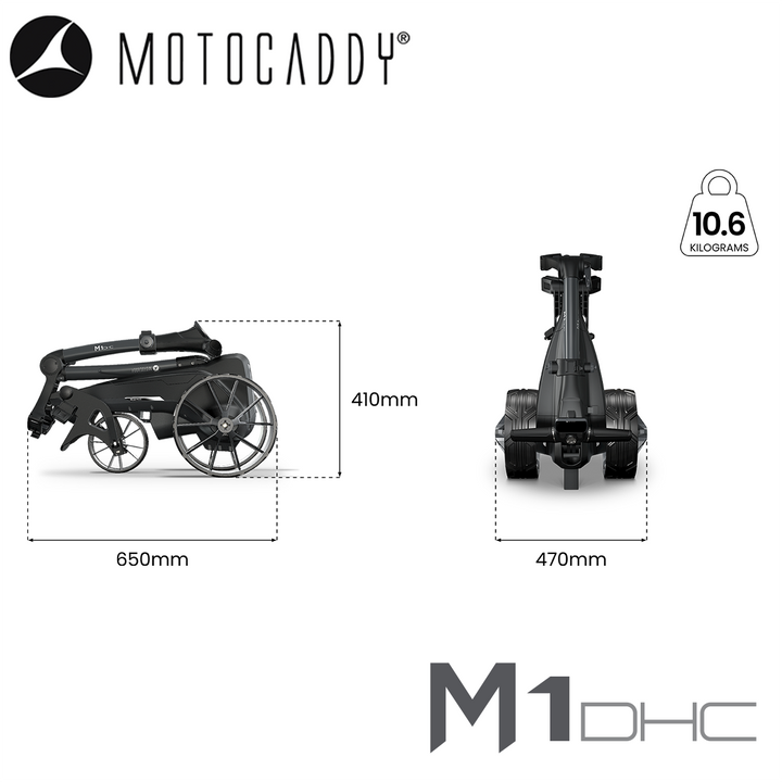 Motocaddy-M1-DHC-Electric-Trolley-Specifications