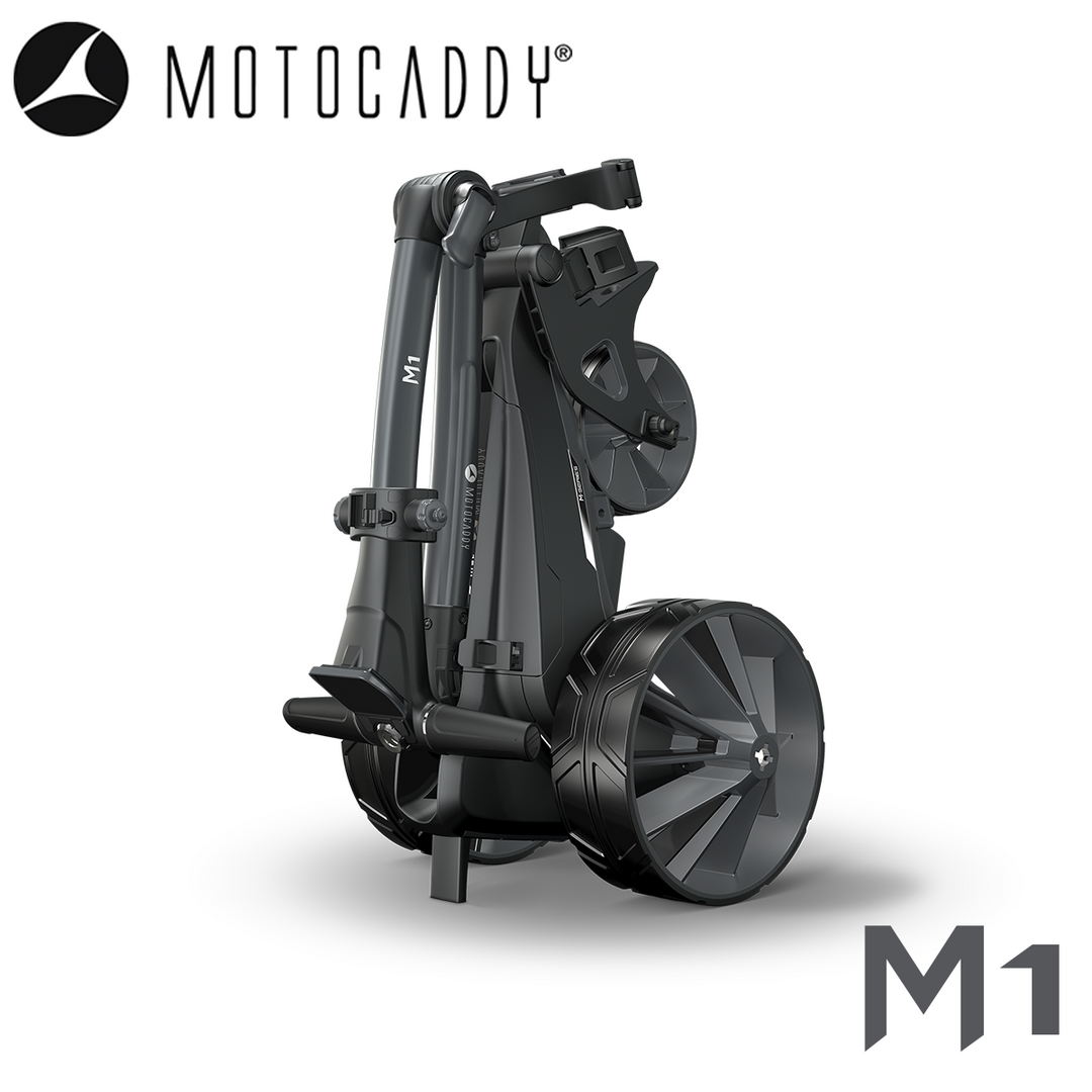 Motocaddy-M1-Electric-Trolley-Folded-Angle
