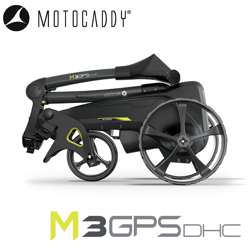 Analyzing image  Motocaddy-M3-GPS-DHC-Electric-Trolley-Folded-Side