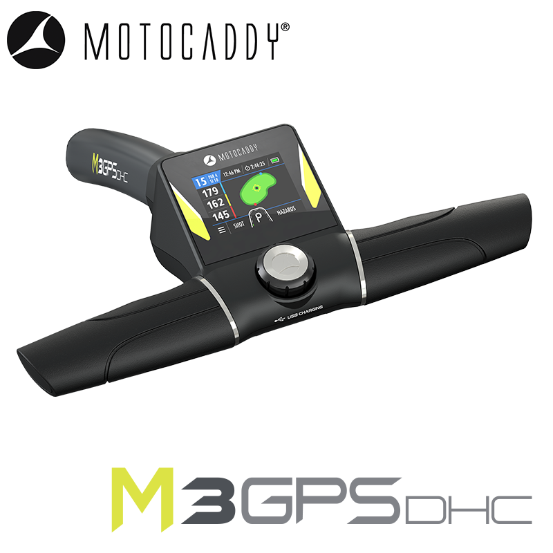 Motocaddy-M3-GPS-DHC-Electric-Trolley-Handle