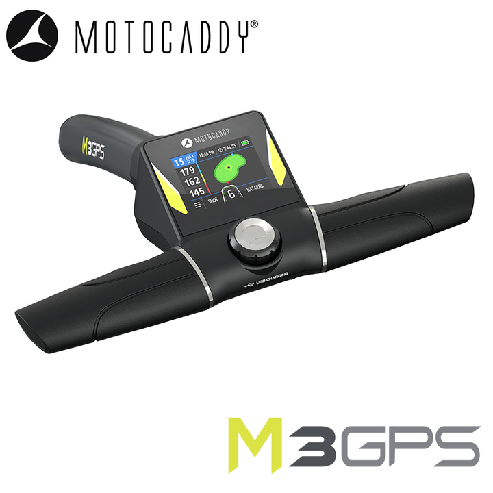 Motocaddy-M3-GPS-Electric-Trolley-Handle