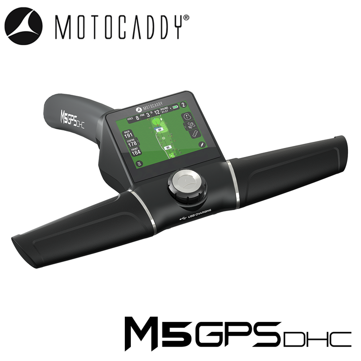 Motocaddy-M5-GPS-DHC-Electric-Trolley-Handle-2