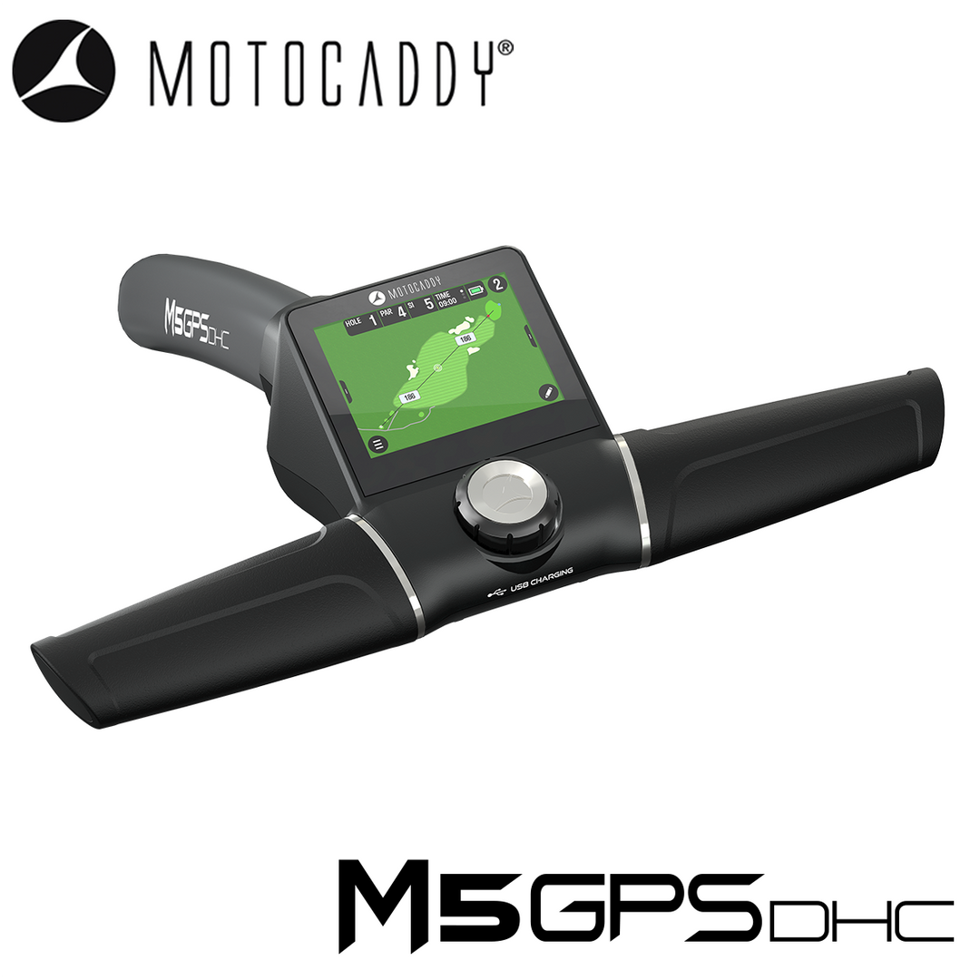 Motocaddy-M5-GPS-DHC-Electric-Trolley-Handle-3