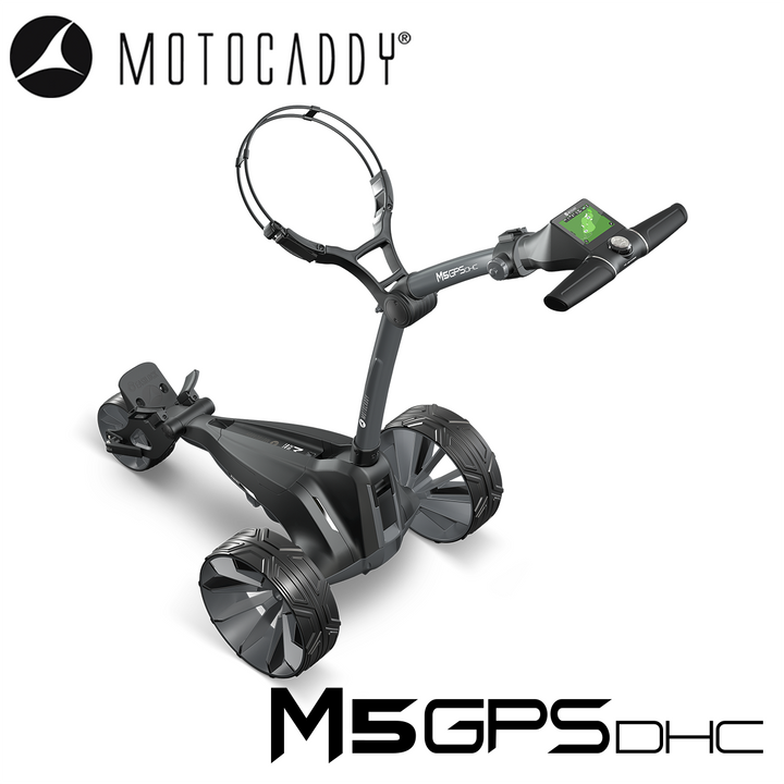 Motocaddy-M5-GPS-DHC-Electric-Trolley-High-Angle