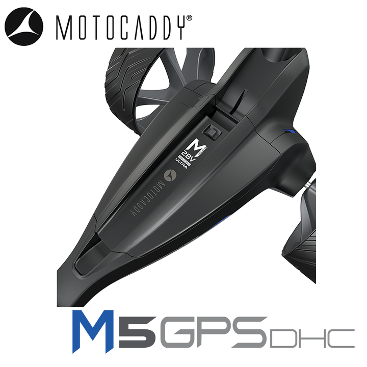 Analyzing image  Motocaddy-M5-GPS-DHC-Electric-Trolley-Lithium