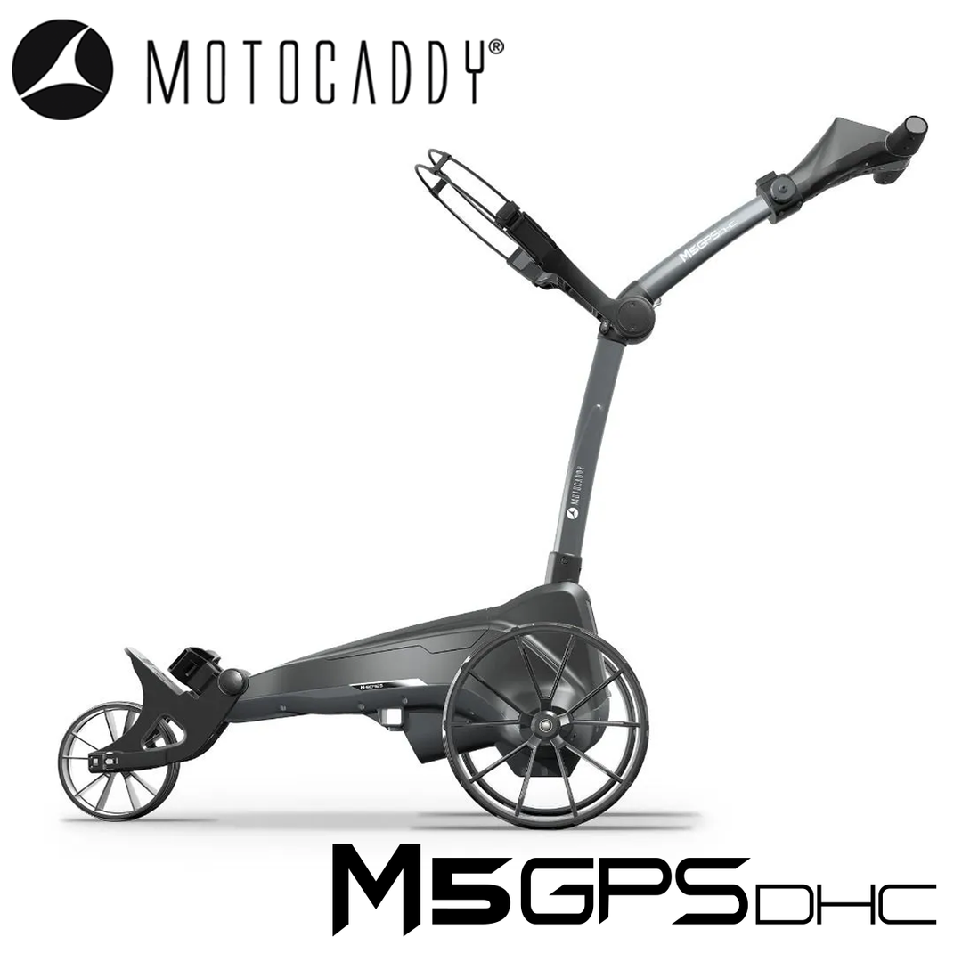 Motocaddy-M5-GPS-DHC-Electric-Trolley-Side