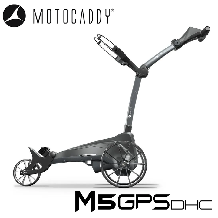 Motocaddy-M5-GPS-DHC-Electric-Trolley-Side