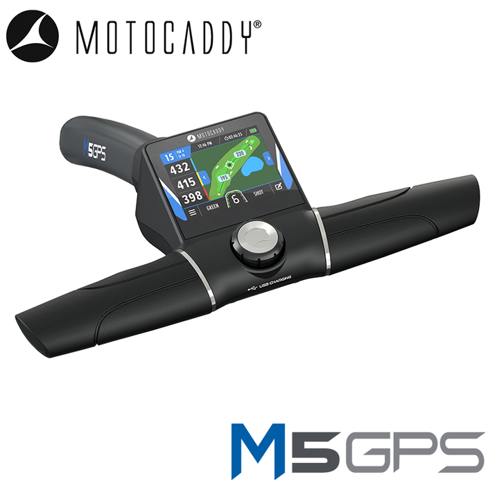 Motocaddy-M5-GPS-Electric-Trolley-Handle-2