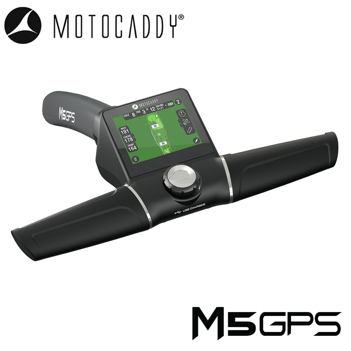 Motocaddy-M5-GPS-Electric-Trolley-Handle-2