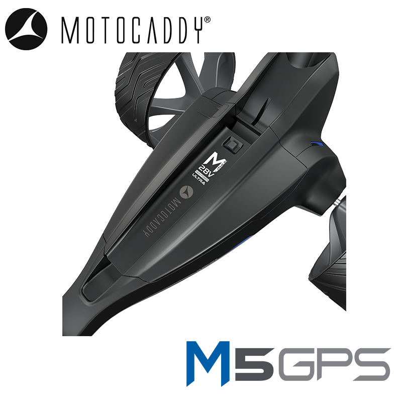 Analyzing image  Motocaddy-M5-GPS-Electric-Trolley-Lithium