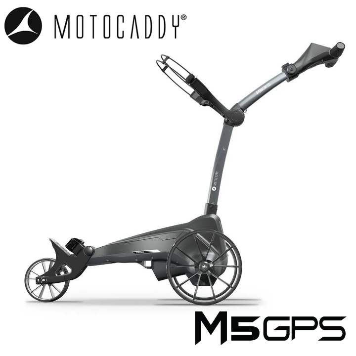 Motocaddy-M5-GPS-Electric-Trolley-Side