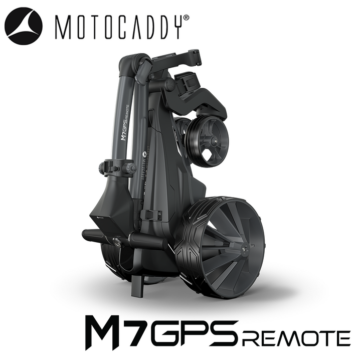 Motocaddy-M7-GPS-Remote-Electric-Trolley-Folded-Angle