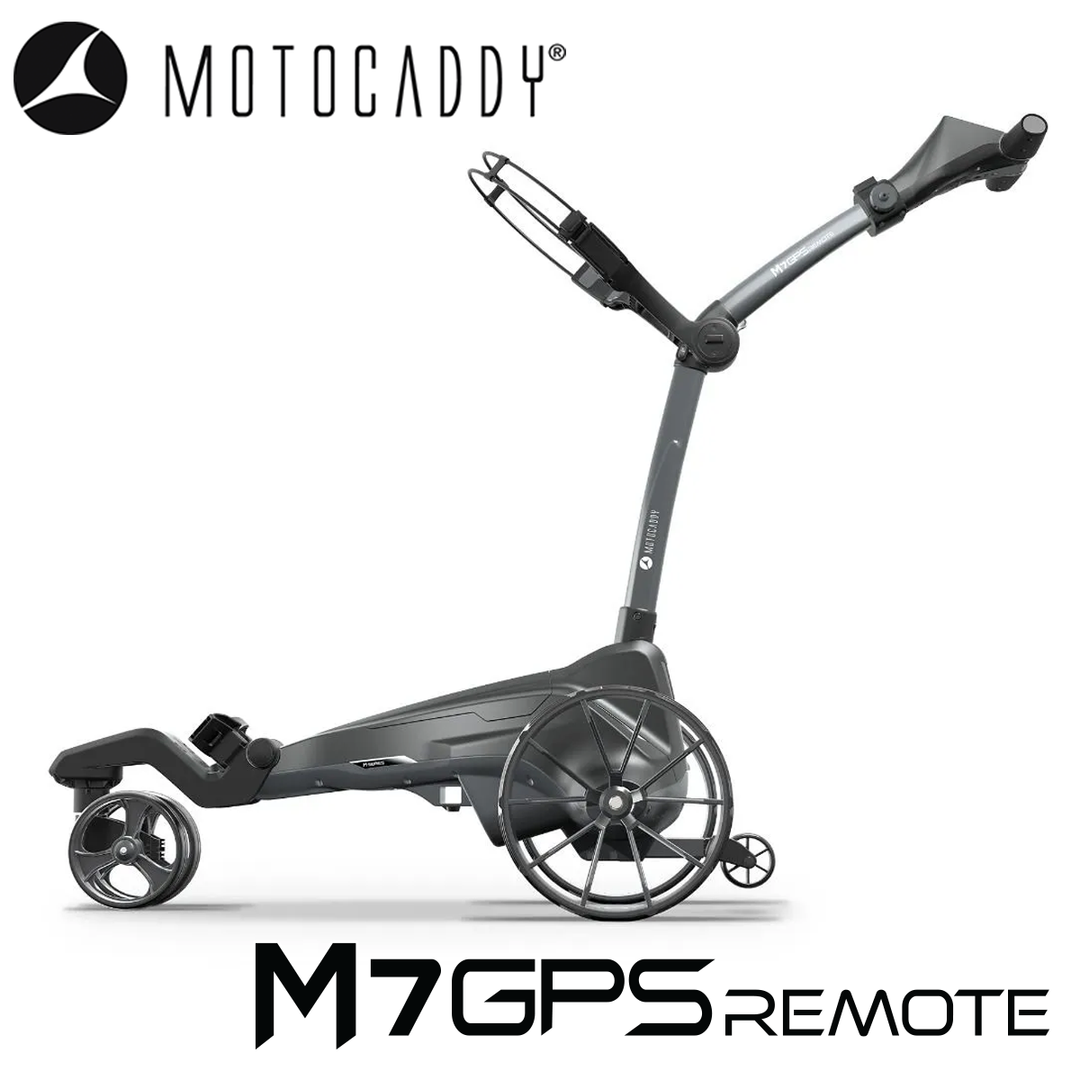 Motocaddy-M7-GPS-Remote-Electric-Trolley-Side