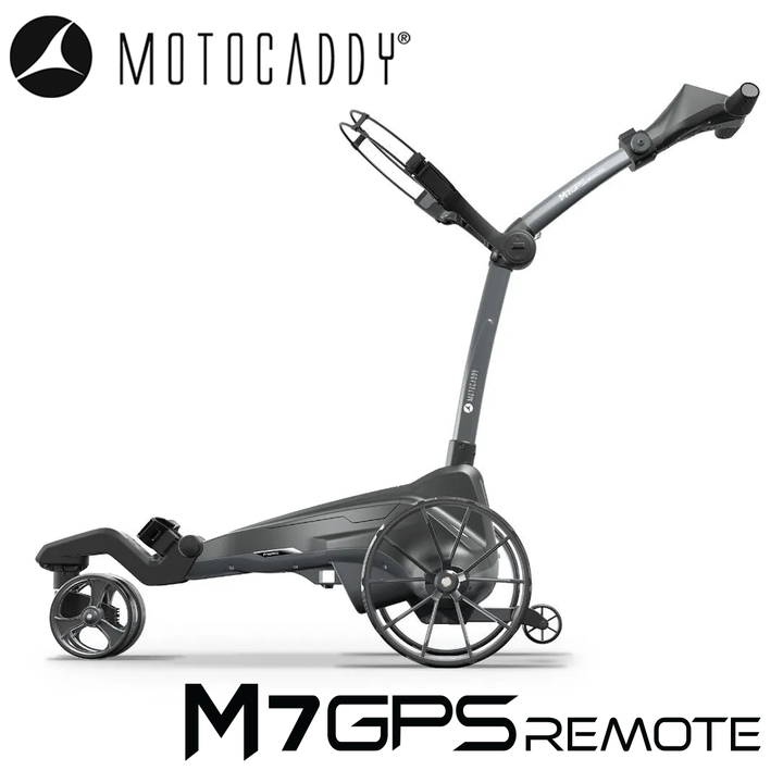 Motocaddy-M7-GPS-Remote-Electric-Trolley-Side