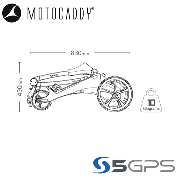 Motocaddy-S5-GPS-Folded-Diagram