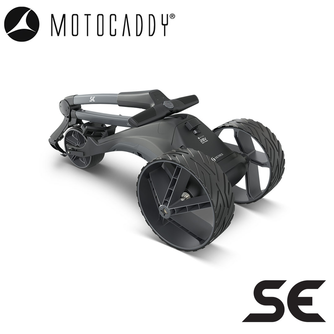 Motocaddy-SE-Electric-Trolley-Graphite-Folded-Angle