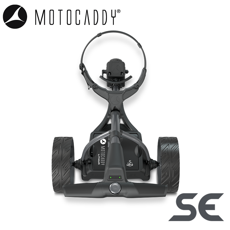 Motocaddy-SE-Electric-Trolley-Graphite-Handle-Above