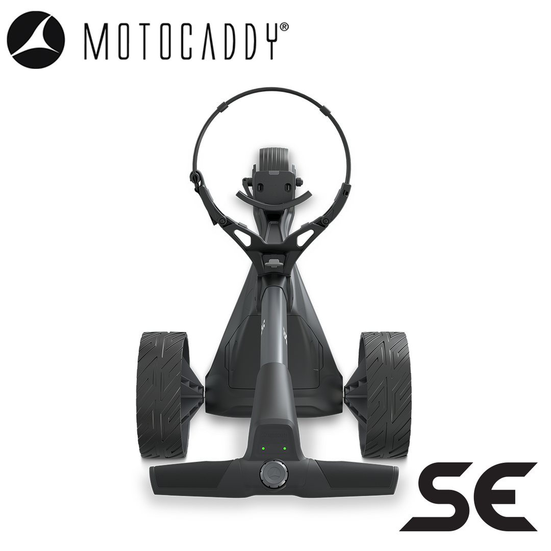 Motocaddy-SE-Electric-Trolley-Graphite-Handle-Above