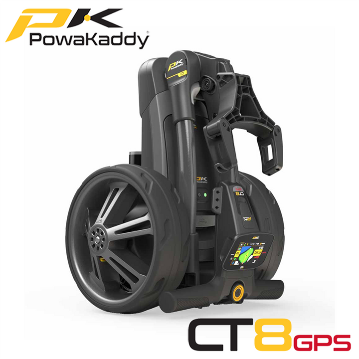 Analyzing image  Powakaddy-CT8-GPS-Premium-Gunmetal-Folded-Angle
