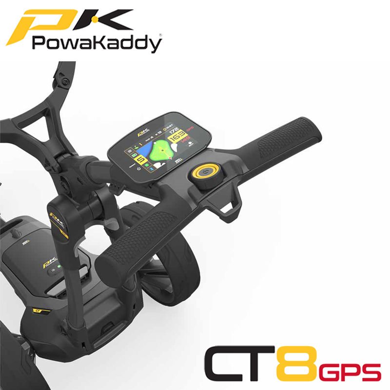 Caddycare Powakaddy CT8 GPS Electric Trolley – Caddycare Limited