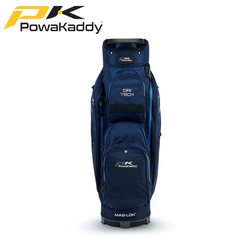 Analyzing image  Powakaddy-Dri-Tech-Cart-Bag-Navy-Front