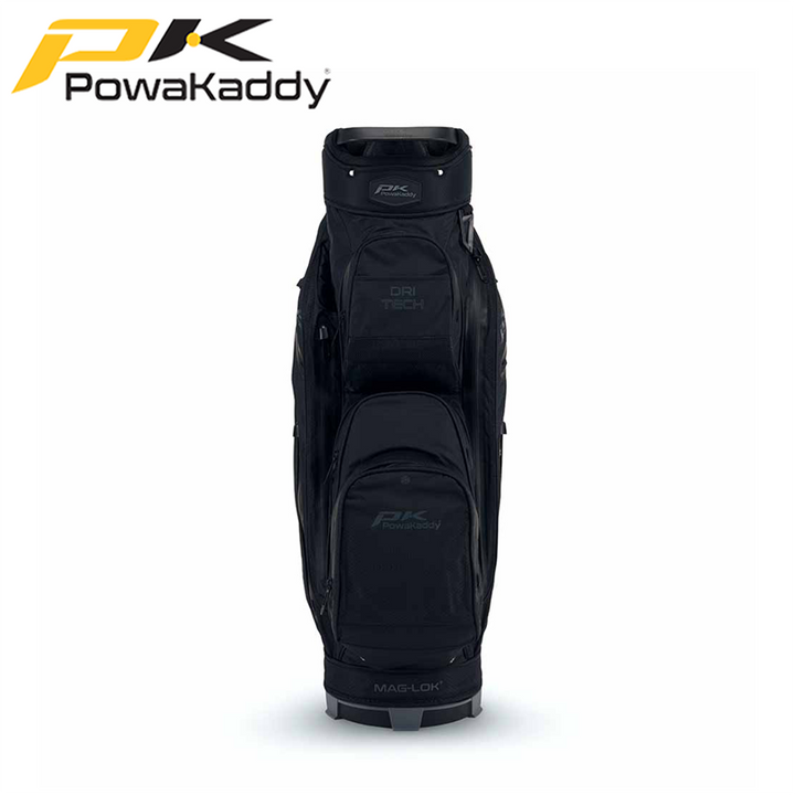 Powakaddy-Dri-Tech-Cart-Bag-Stealth-Black-Front