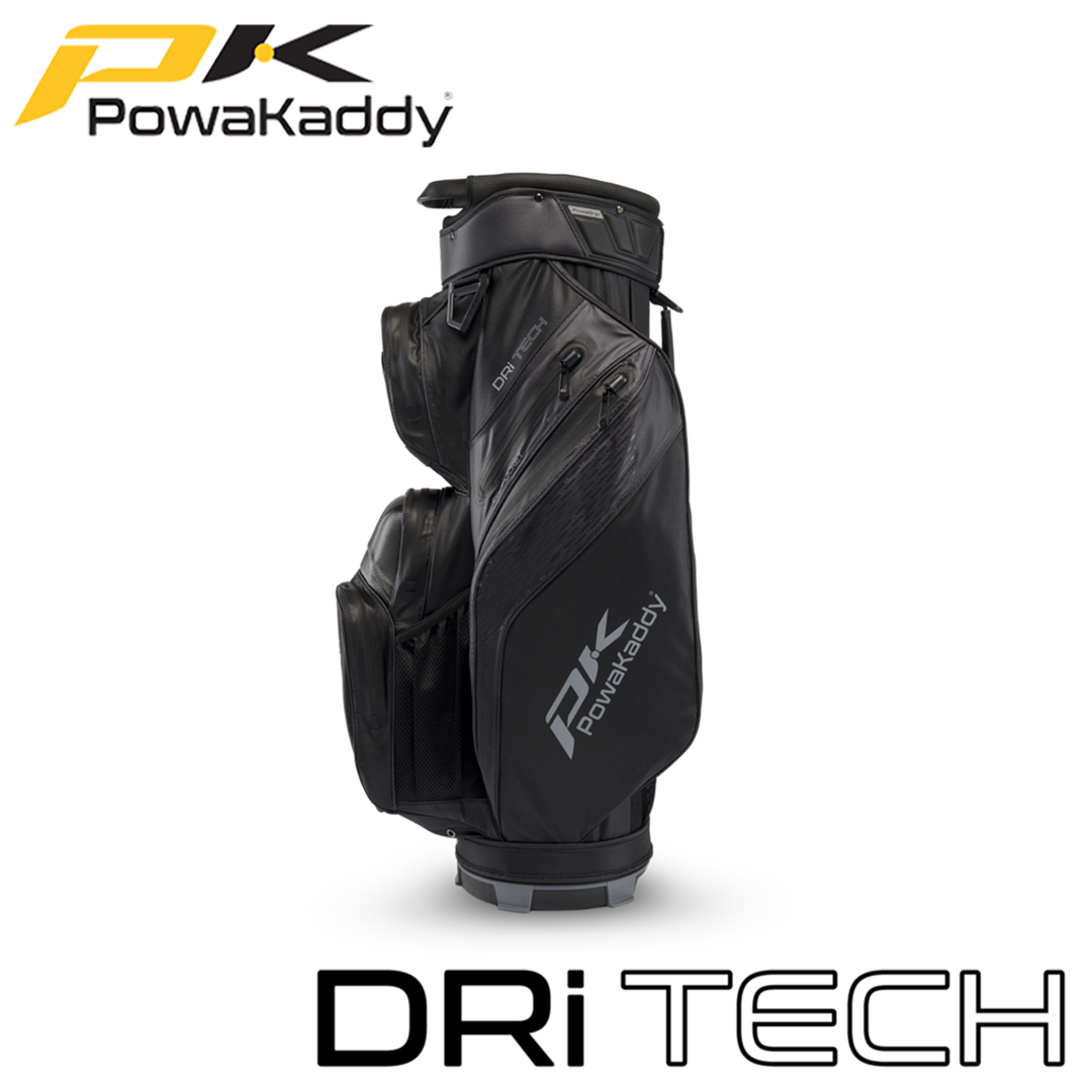 Powakaddy-Dri-Tech-Golf-Bag-Stealth-Black-Side
