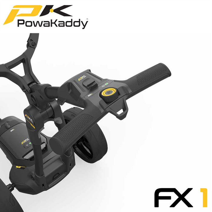 Powakaddy-FX-1-Stealth-Black-Handle-Above