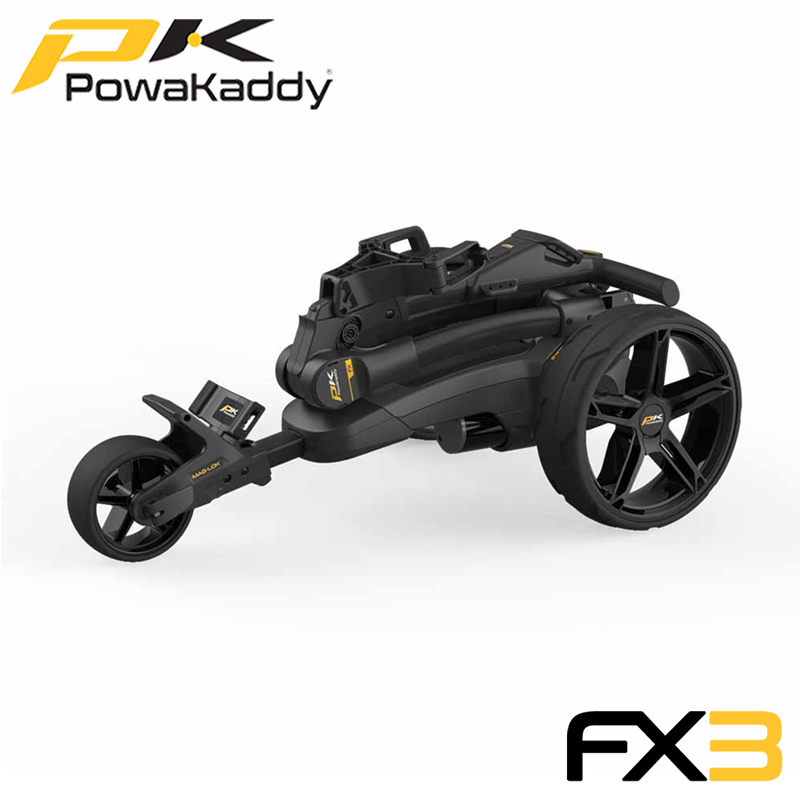Powakaddy-FX-3-Stealth-Black-Folded-Side