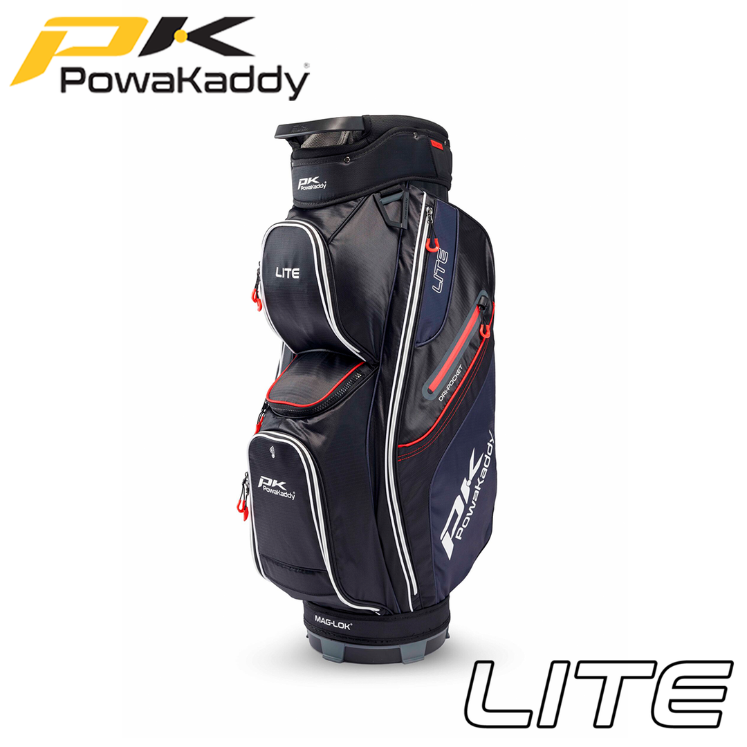 Powakaddy-Lite-Golf-Bag-Black-White-Red-Angle