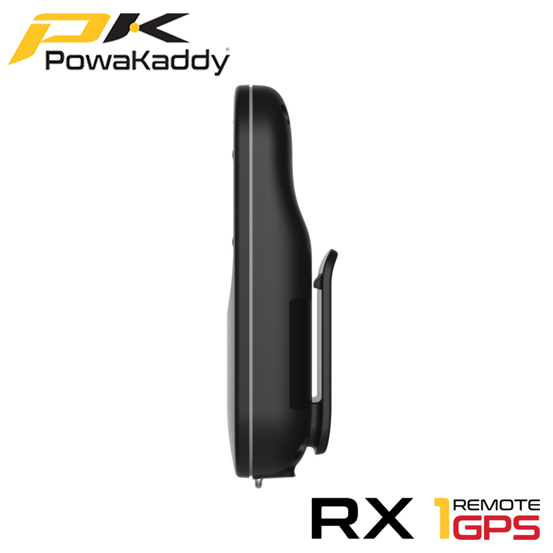 Powakaddy-RX1-GPS-Remote-Stealth-Black-Handset-Side