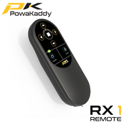 Powakaddy-RX1-Remote-Stealth-Black-Handset-Angle