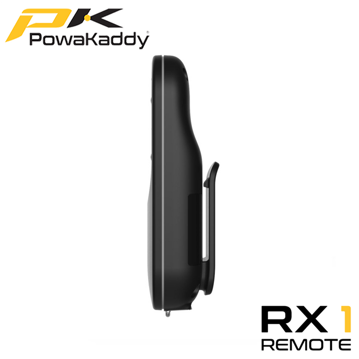 Powakaddy-RX1-Remote-Stealth-Black-Handset-Side